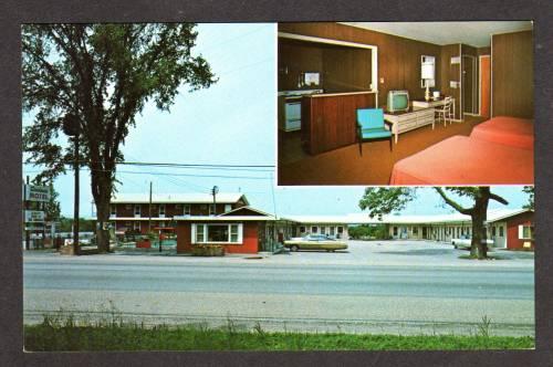 VT Sandman Motel Hotel BURLINGTON VERMONT Postcard PC