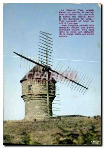 Postcard Old Mill Guerande Devil