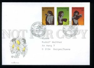 210405 Liechtenstein year of the Child 1979 year FDC