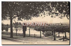 Old Postcard Vichy Allier Allier Edges