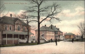 Augusta Maine ME Street Scene Hospital 1900s-10s Postcard