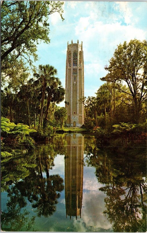 Singing Tower Lake Wales Florida Fl Symbol Iron Mountain Sanctuary Postcard