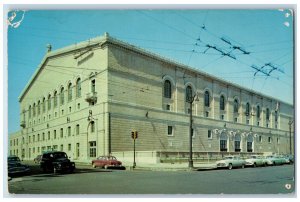 c1960 Auditorium Poplar Avenue Front Street Exterior Memphis Tennessee Postcard 