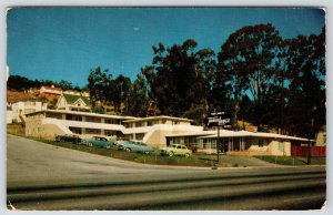 San Carlos California~TraveLodge Motel~US 101 El Camino Real~1950s Cars~1958