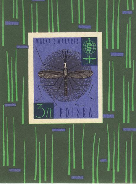 Poland #1090 MNH SS - Malaria Control