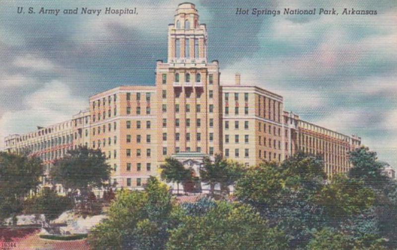 Arkansas Hot Springs U S Army and Navy Hospital