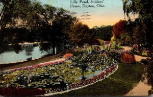 Ohio Dayton Soldiers' Home The Lily Pond 1915