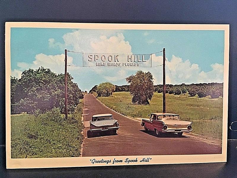 Postcard  Greetings From Spook Hill,  FL      X9