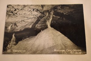 Mt. Vesuvius Marengo Cave Indiana Postcard Grogan Photo MC-10