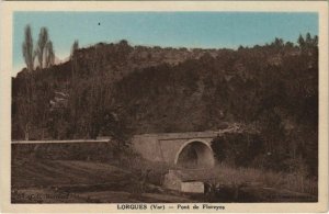 CPA LORGUES Pont des Floreyes (1110573)