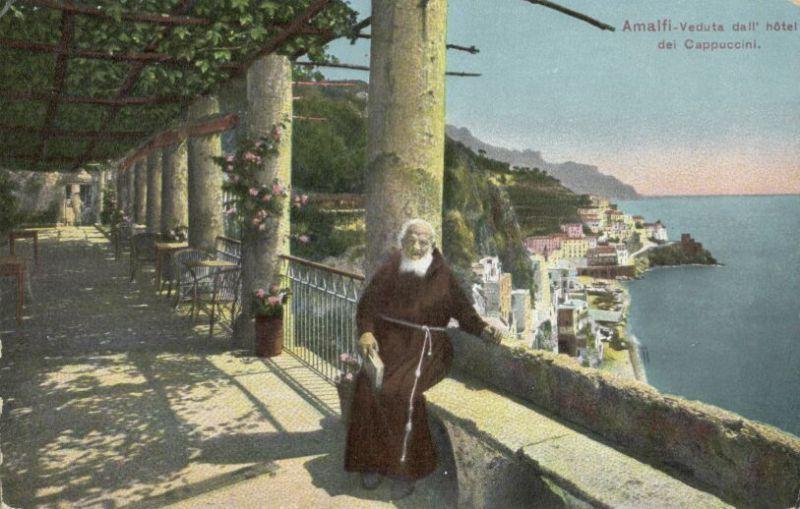 italy, AMALFI, Veduta dall' Hotel dei Cappuccini 1910s