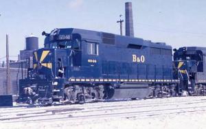 Railroads, Train - Baltimore & Ohio #6948   railroadcards.com