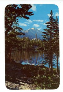 CO - Rocky Mountain National Park. Long's Peak from Nymph Lake