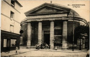 CPA Courbevoie - L'Eglise (274568)