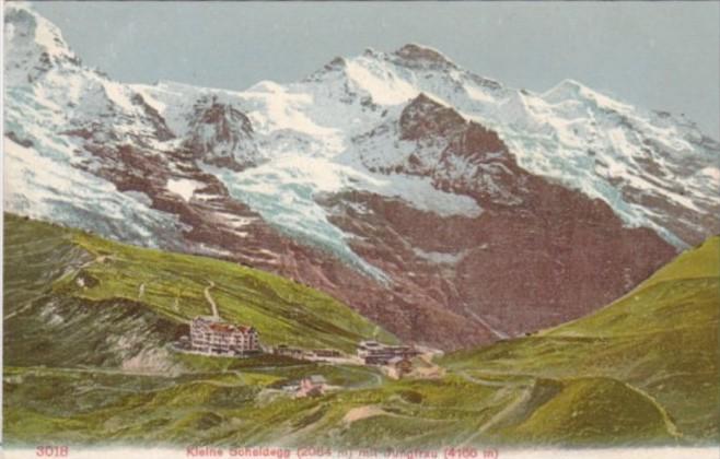 Switzerland Kleine Scheidegg mit Jungfrau