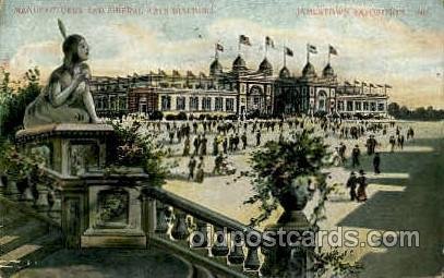 Manufactures and Liberal art building Jamestown Exposition 1907, 1907 crease ...