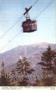 Cannon Mountain Aerial Tramway in Franconia Notch, New Hampshire