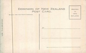 KERERU GEYSER & TERRACE FORMATION NEW ZEALAND POSTCARD (c. 1910)