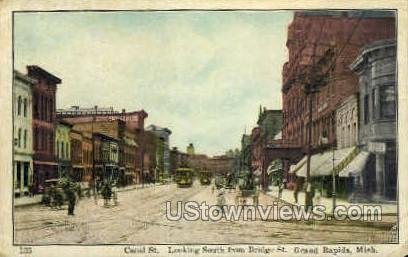 Canal Street in Grand Rapids, Michigan