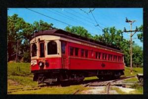 IL Chicago Aurora Elgin Trolley Car ILLINOIS Postcard