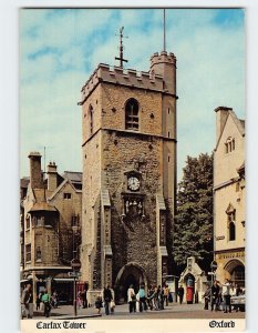 Postcard Carfax Tower, Oxford, England