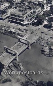 Real Photo Pont sur I'arroyo chinols, Saigon Vu Du Ciel Saigon Vu Du Ciel Vie...