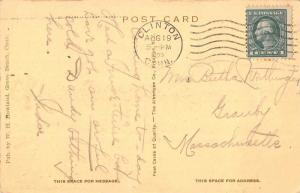 Grove Beach Connecticut Rocks Scenic View Antique Postcard K82102