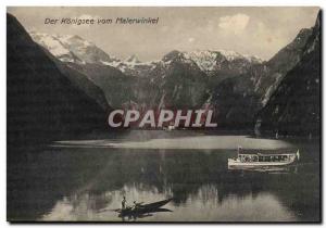 Postcard Old Der vom Malerwinkel Konigssee