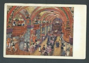 Ca 1948 Post Card Bern Switzerland The Grand Cantina Restaurant & Bar Famous---