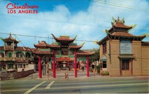 Chinatown Los Angeles Vintage Postcard