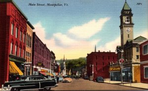 Vermont Montpelier Main Street