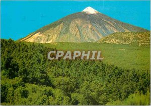 Postcard Modern Tenerife El Teide