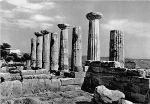 Lot 92 real photo italy agrigento hercule s temple