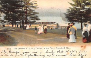 The Grounds and skating Pavilion at the pines Groveland, Massachusetts MA