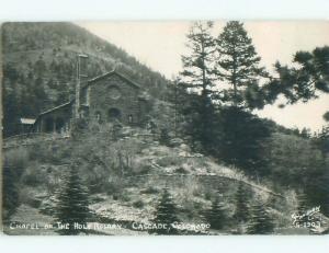 1940's rppc CASCADE-CHIPITA PARK Near Manitou & Colorado Springs CO i8226