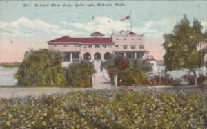 Michigan Detroit The Detroit Boat Club Belle Isle 1917