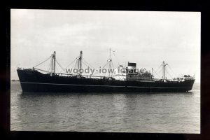 bf1363 - Lamport & Holt Cargo Ship - Dryden , built 1944 - B Feilden card