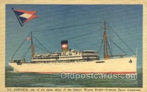 SS Jamaica Ship Unused light wear close to grade 1