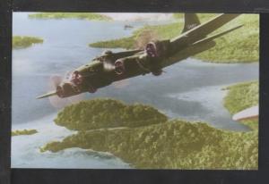 Airplane,Gizo,Solomon Islands,WWII Postcard 