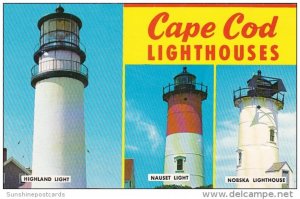 Highland Nauset & Nobska Lighthouses Cape Cod Massachusetts