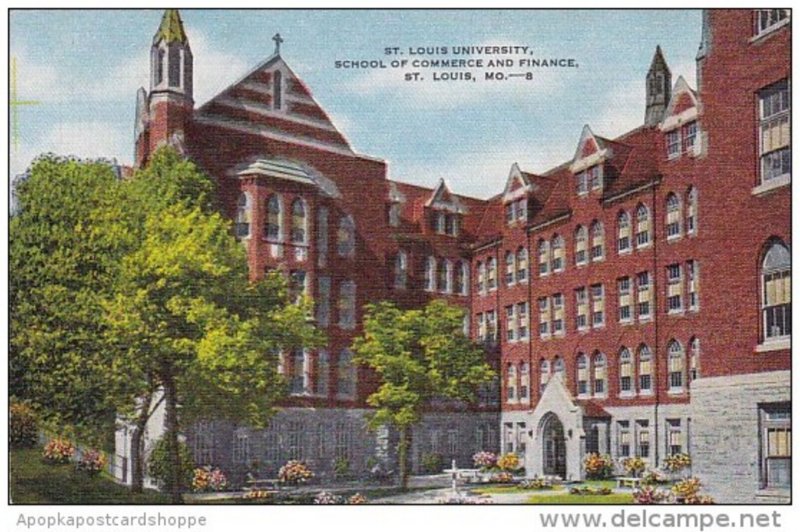 Missouri Saint Louis Saint Louis University School Of Commerce And Finance 1950