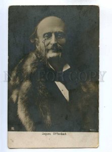 193831 Jacques OFFENBACH Famous COMPOSER Vintage photo PC