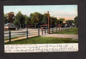 CT Savin Rock Park New Haven Conn Connecticut Postcard UDB Choman Tin Types