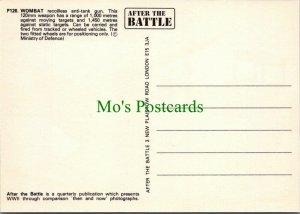 Military Postcard - Wombat Recoilless Anti-Tank Gun  RR11968   