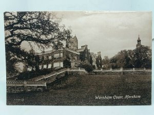 Warnham Court Country House School Horsham Sussex Vintage Postcard 1913