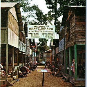 c1960s Philadelphia, Miss. Neshoba County Fair Happy Hollow Chrome Photo PC A148