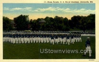 Dress Parade, US Naval Academy in Annapolis, Maryland