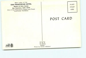 Buy Postcard San franciscan Hotel San Francisco Calif