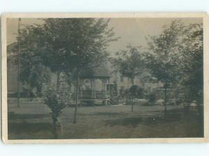 Old rppc BUILDING SCENE Architecture Postcard AB1108