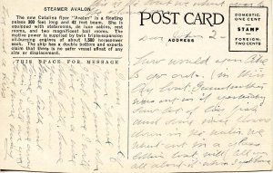 CA - Santa Catalina. SS Avalon